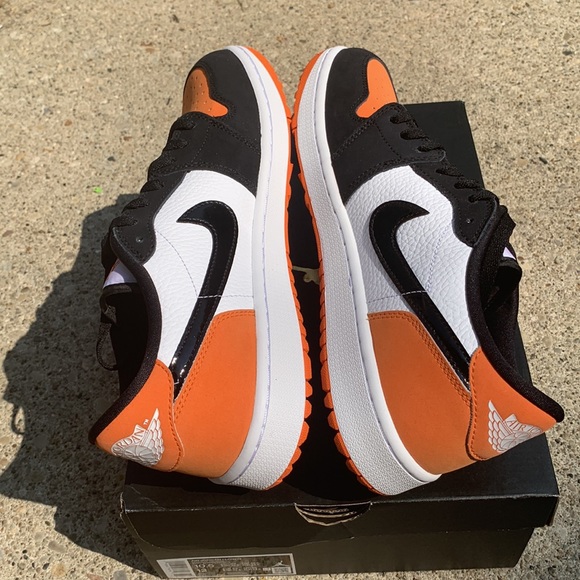 Brandnew Jordan 1 Low Golf “Starfish” Size 10.5 Men 12 W - Picture 9 of 12